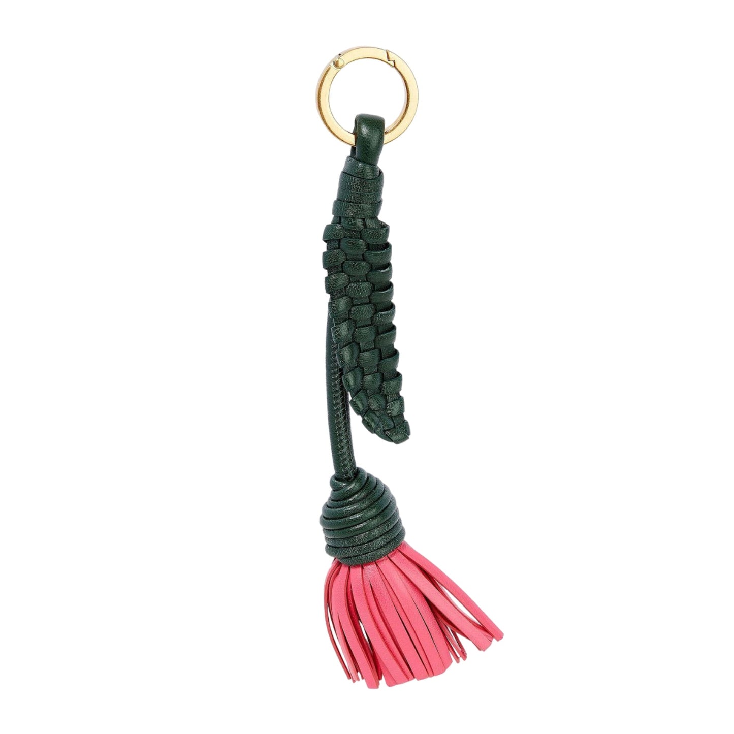 Luxury Bottega Veneta Leather Keychain