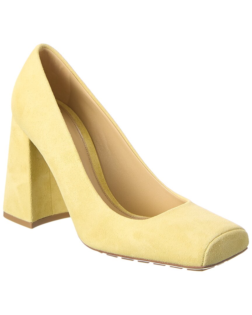 Luxury Bottega Veneta Tower Suede Pump