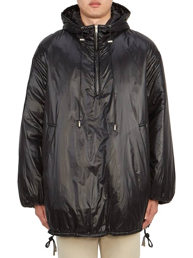 Luxury Saint Laurent Cassandre Anorak Black