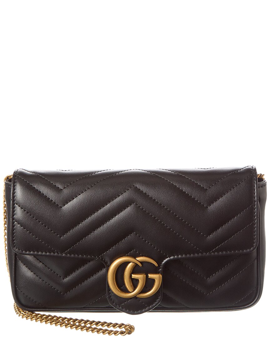 Luxury Gucci Trending 2025 GG Marmont Mini Leather Shoulder Bag