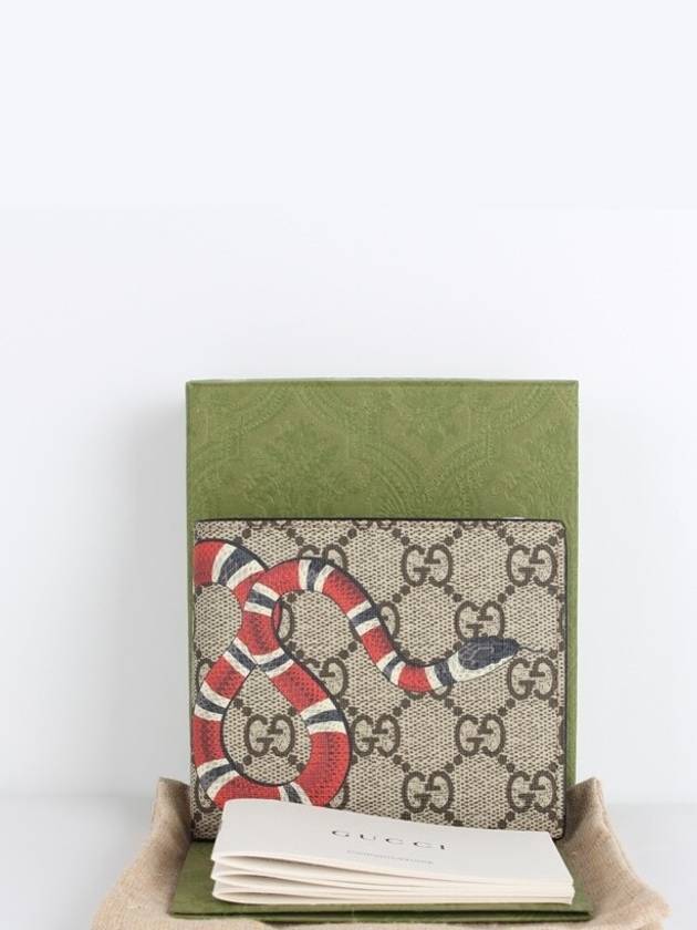 Luxury Gucci Trending 2025 Snake half wallet