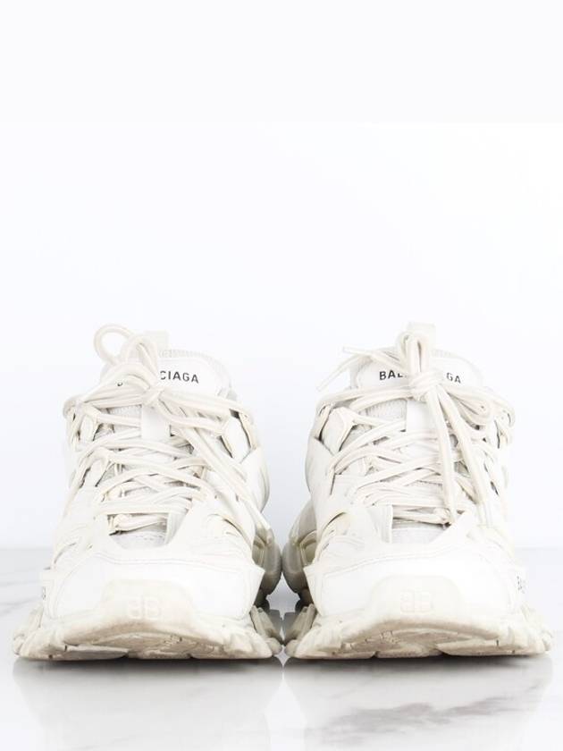 Luxury Balenciaga track shoes white 36