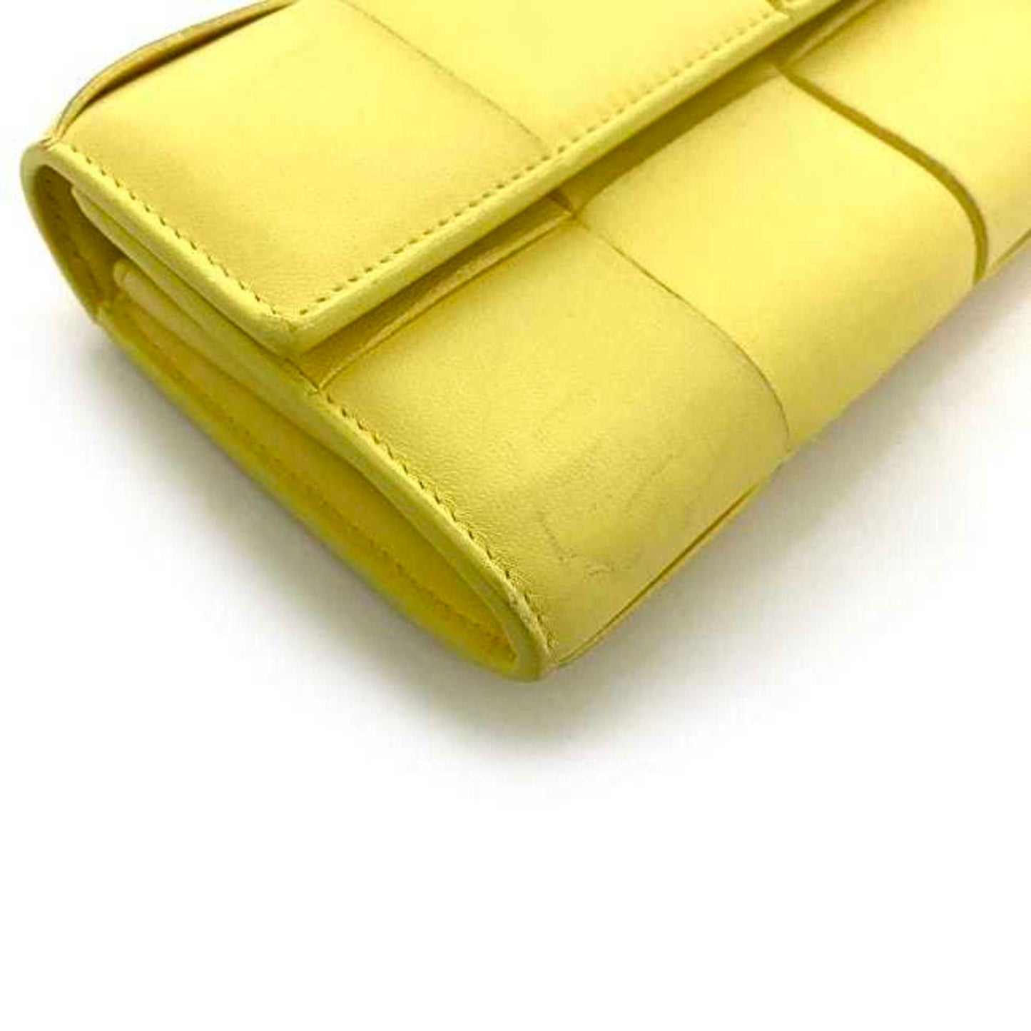 Luxury Bottega Veneta Leather Long Wallet (Bi-Fold) ()