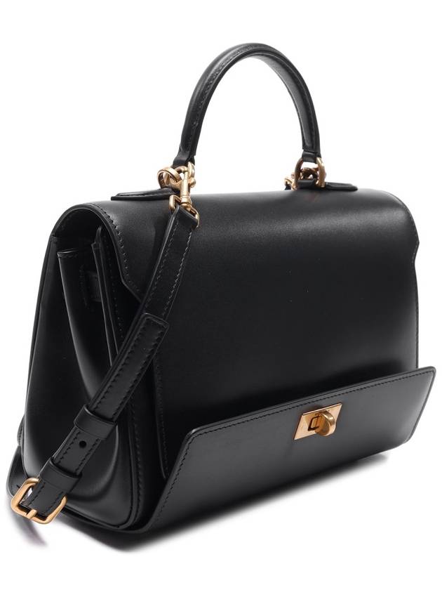 Luxury Balenciaga Small Money Tote Bag Black