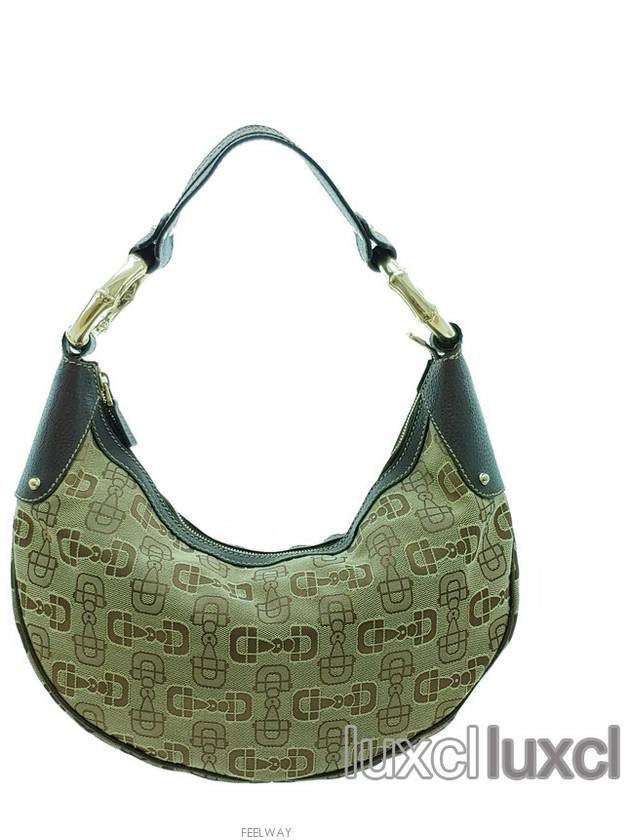 Luxury Gucci Trending 2025 Horsebit jacquard hobo shoulder bag 211519