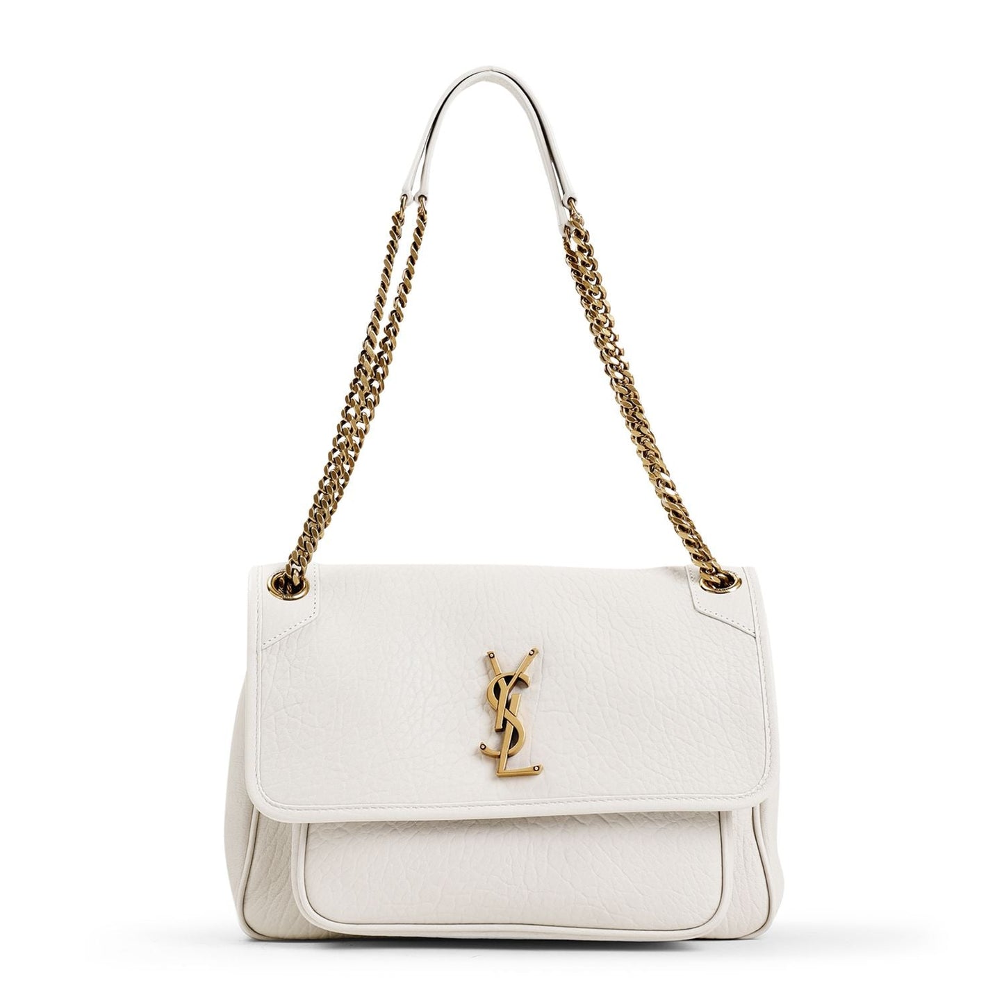 Luxury Saint Laurent Women's Niki Cream-Coloured Medium Bag in Yellow | 633178AACYT
