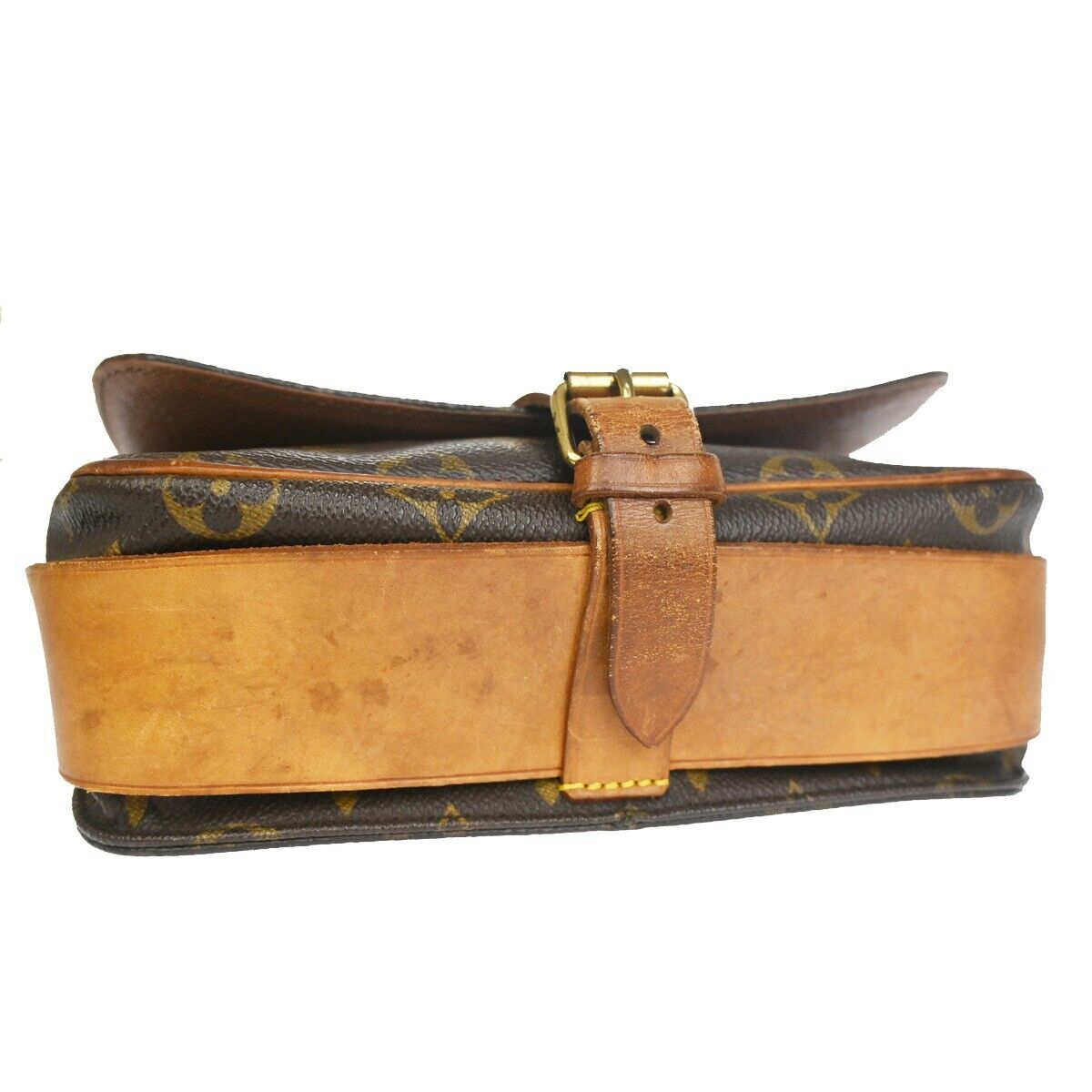Louis Vuitton Cartouchiere Canvas Shoulder Bag ()