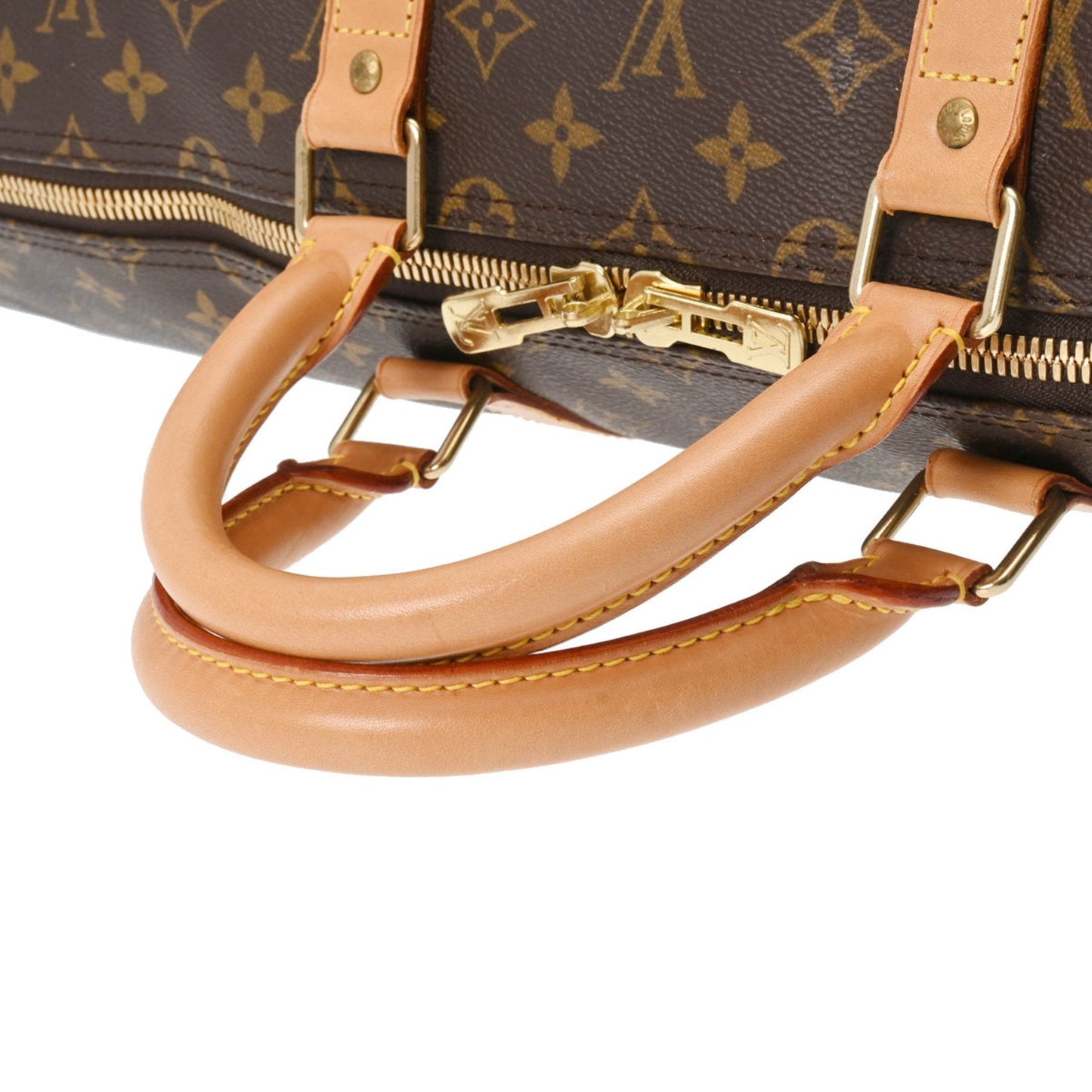 Louis Vuitton Keepall Bandouliere 55  Canvas Travel Bag ()