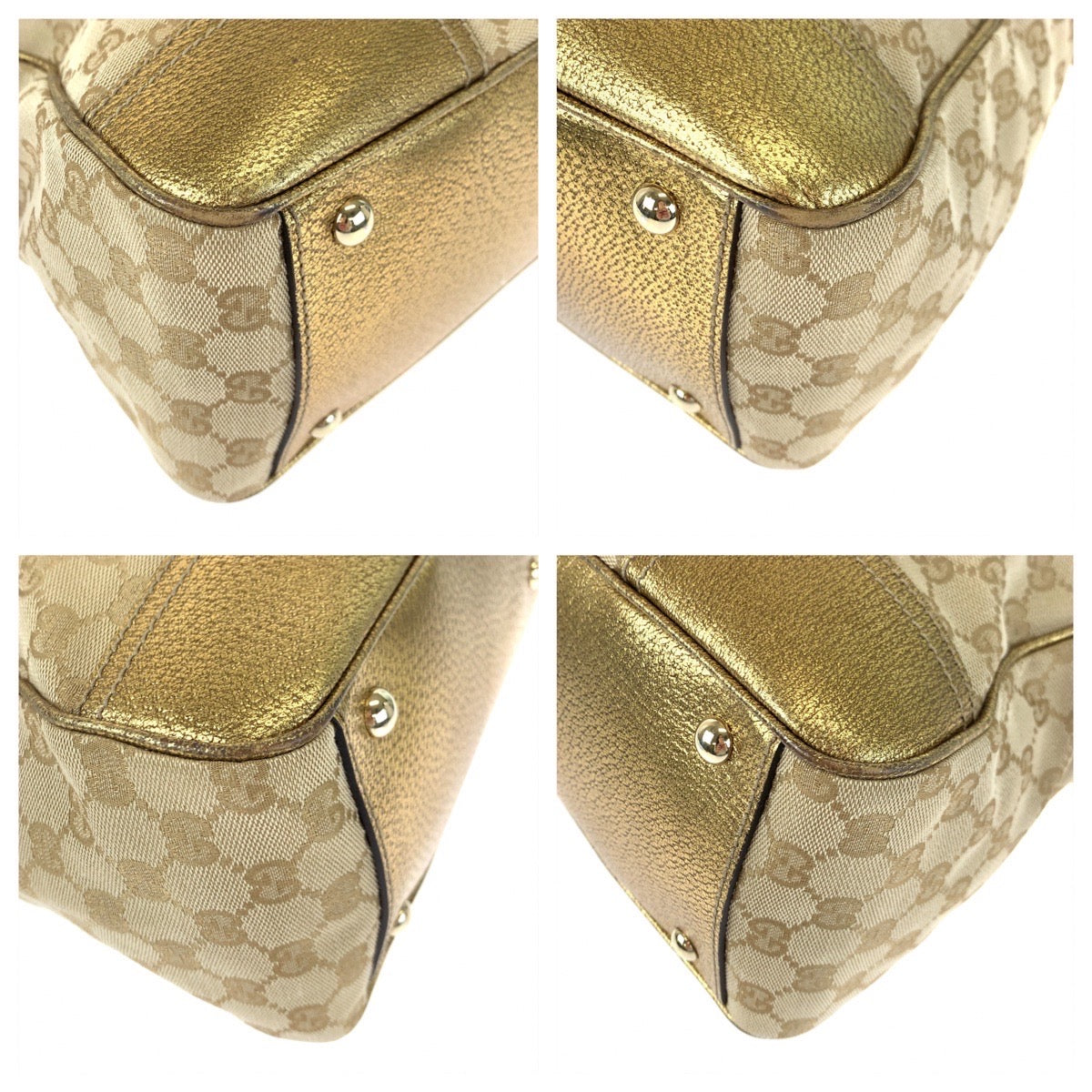 Luxury Gucci Trending 2025 Princy GG Canvas/Leather Shoulder Tote Bag