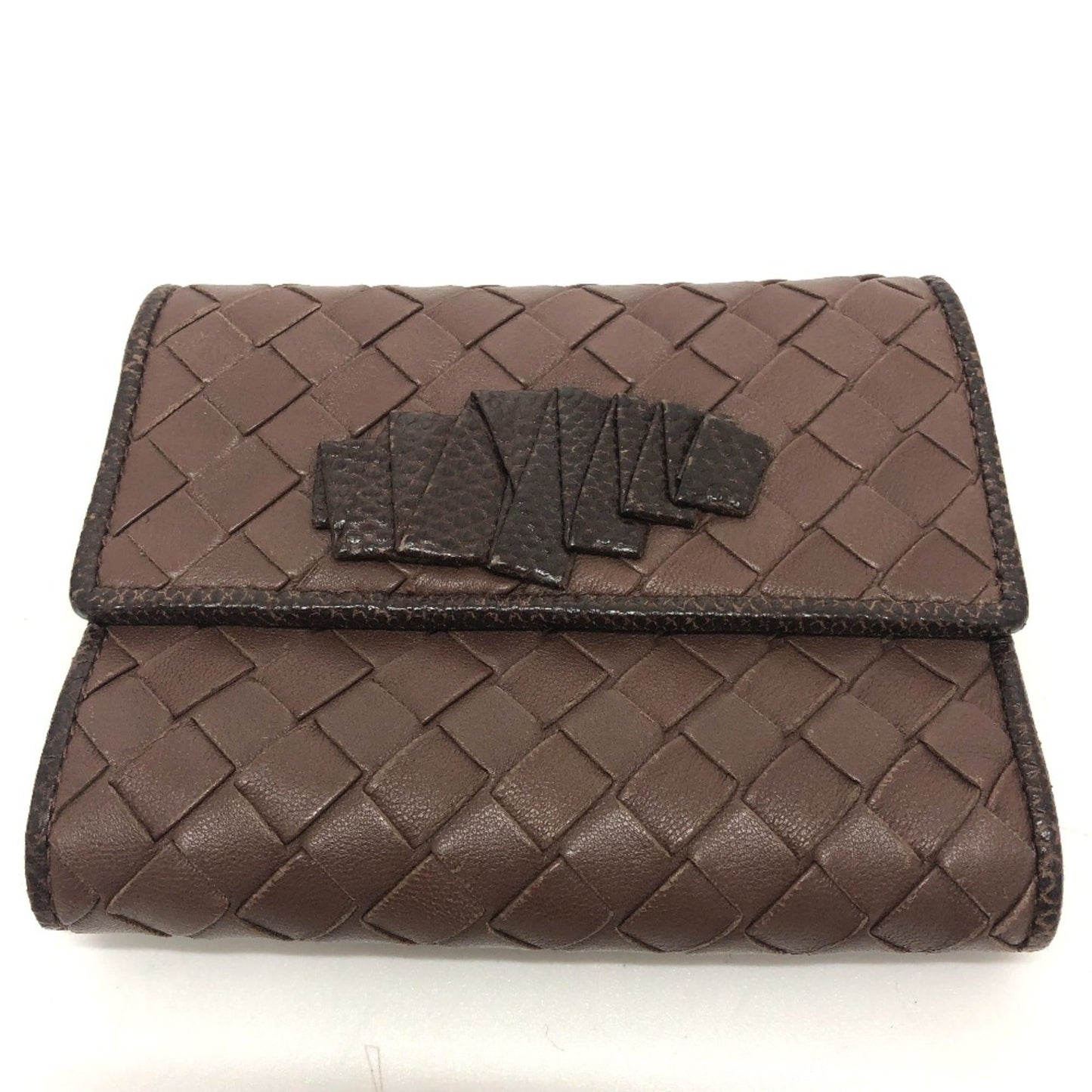 Luxury Bottega Veneta  Leather Wallet (Tri-Fold) ()