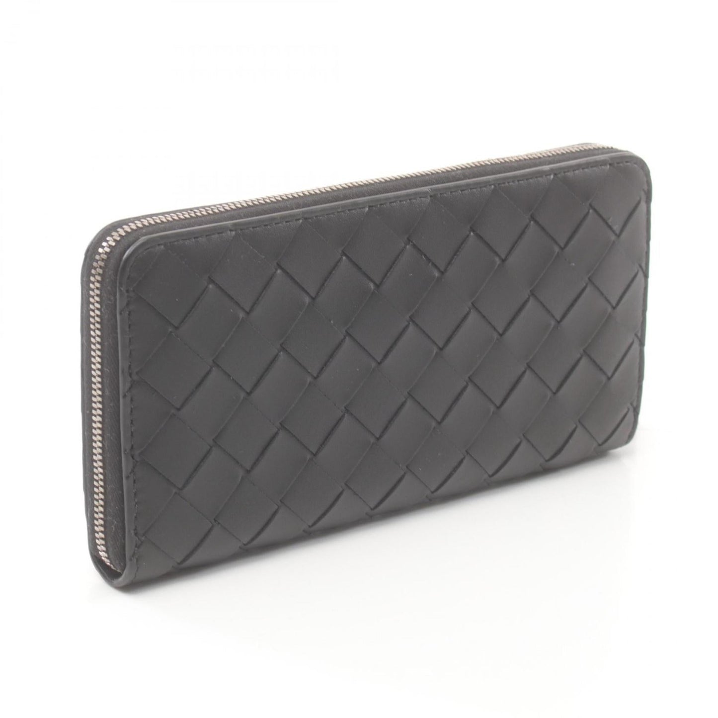 Luxury Bottega Veneta  Leather Long Wallet (Bi-Fold)