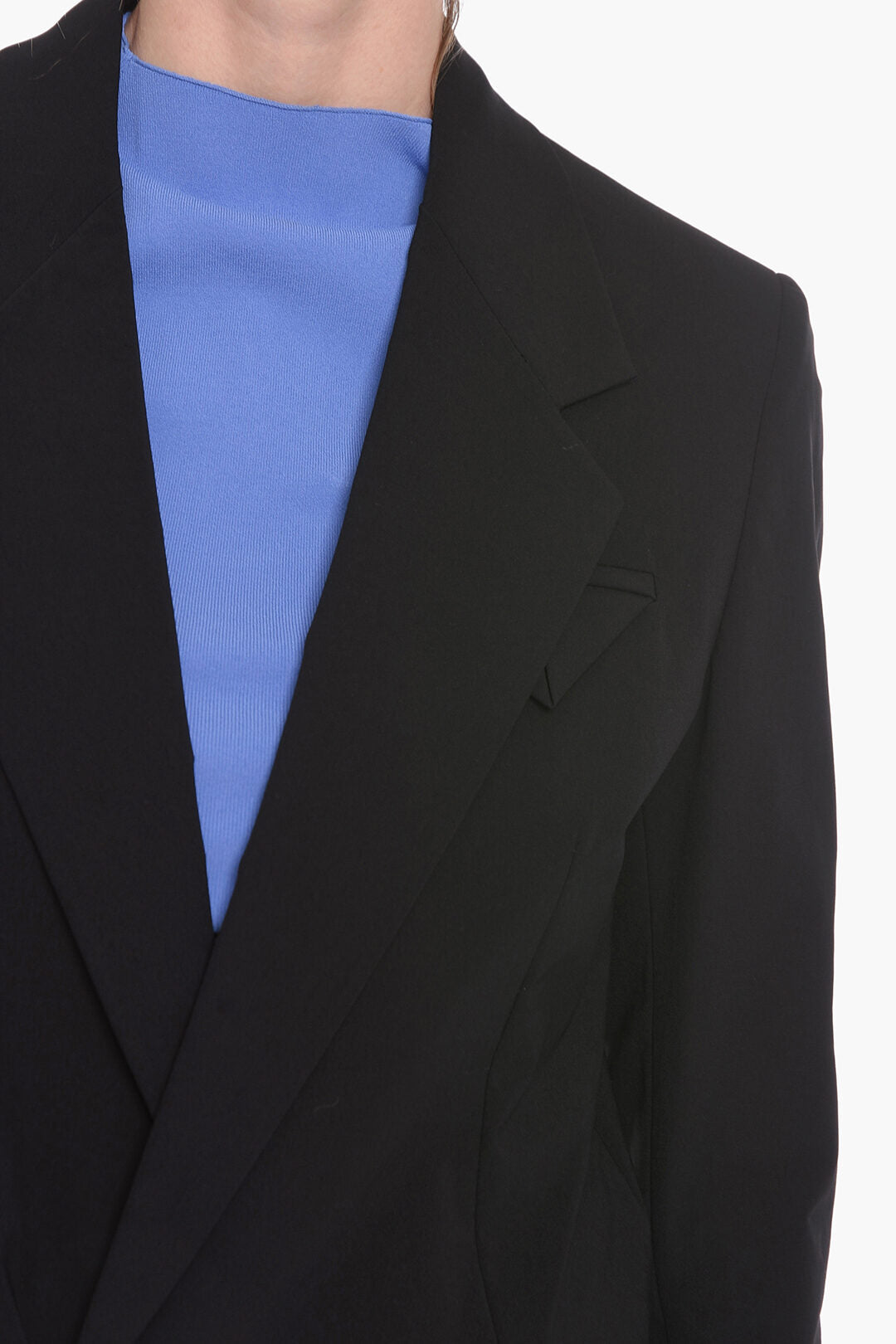Luxury Bottega Veneta Nylon-canvas Single-breasted Blazer