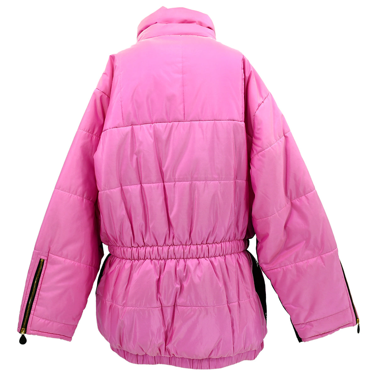Chanel Fall 1996 silk puffer jacket with Gripoix buttons #40