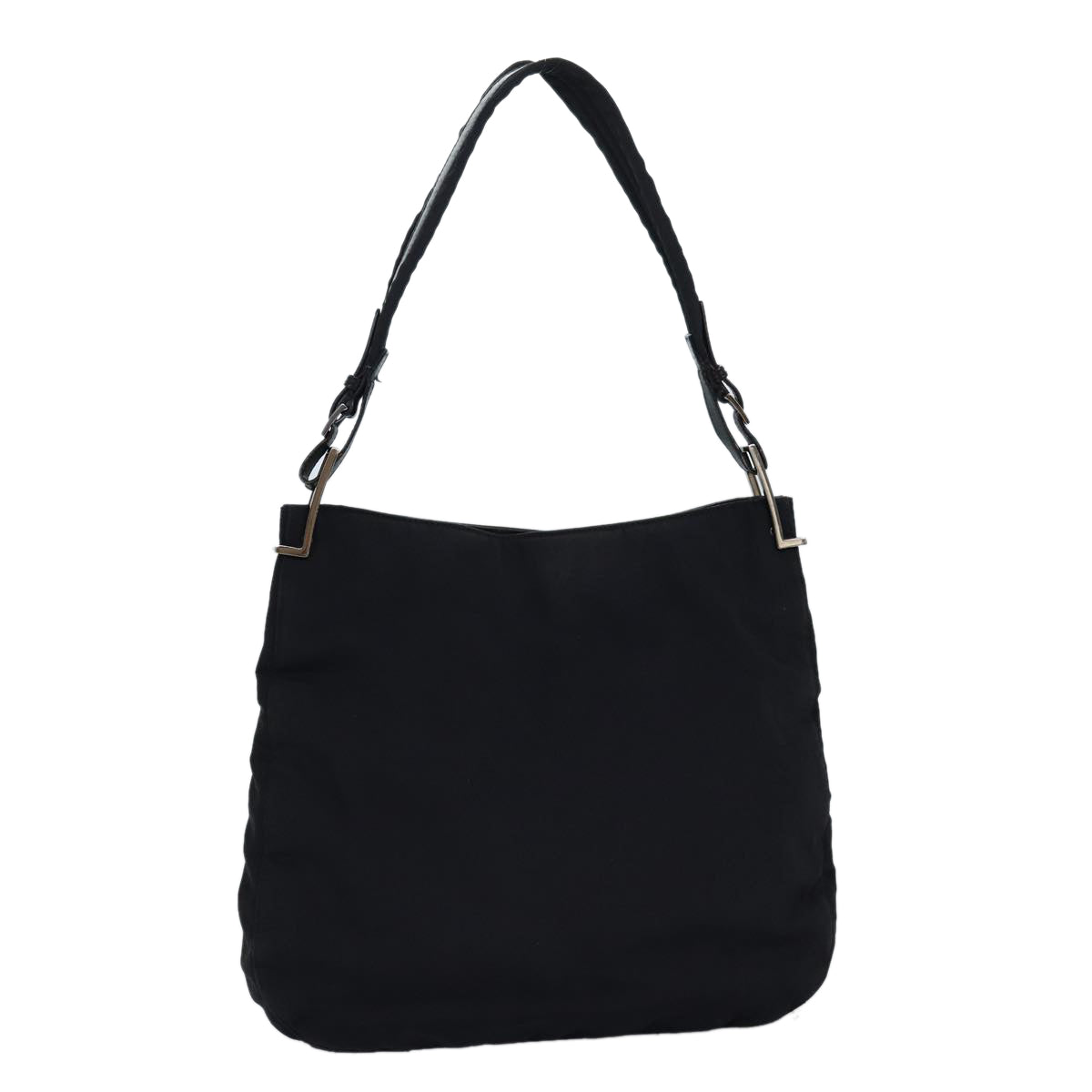 Luxury Gucci Trending 2025 Shoulder Bag Nylon Black 001 3166 Auth Bs14561