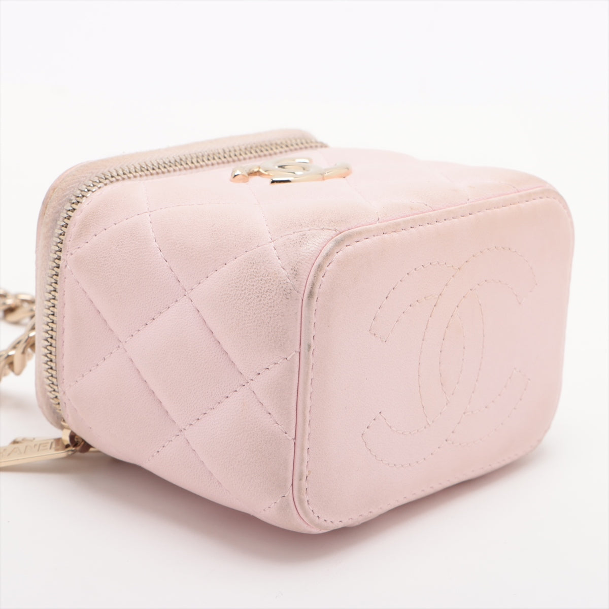 Chanel Matrasse  Chain Shoulder Bag Vanity Pink G  32rd