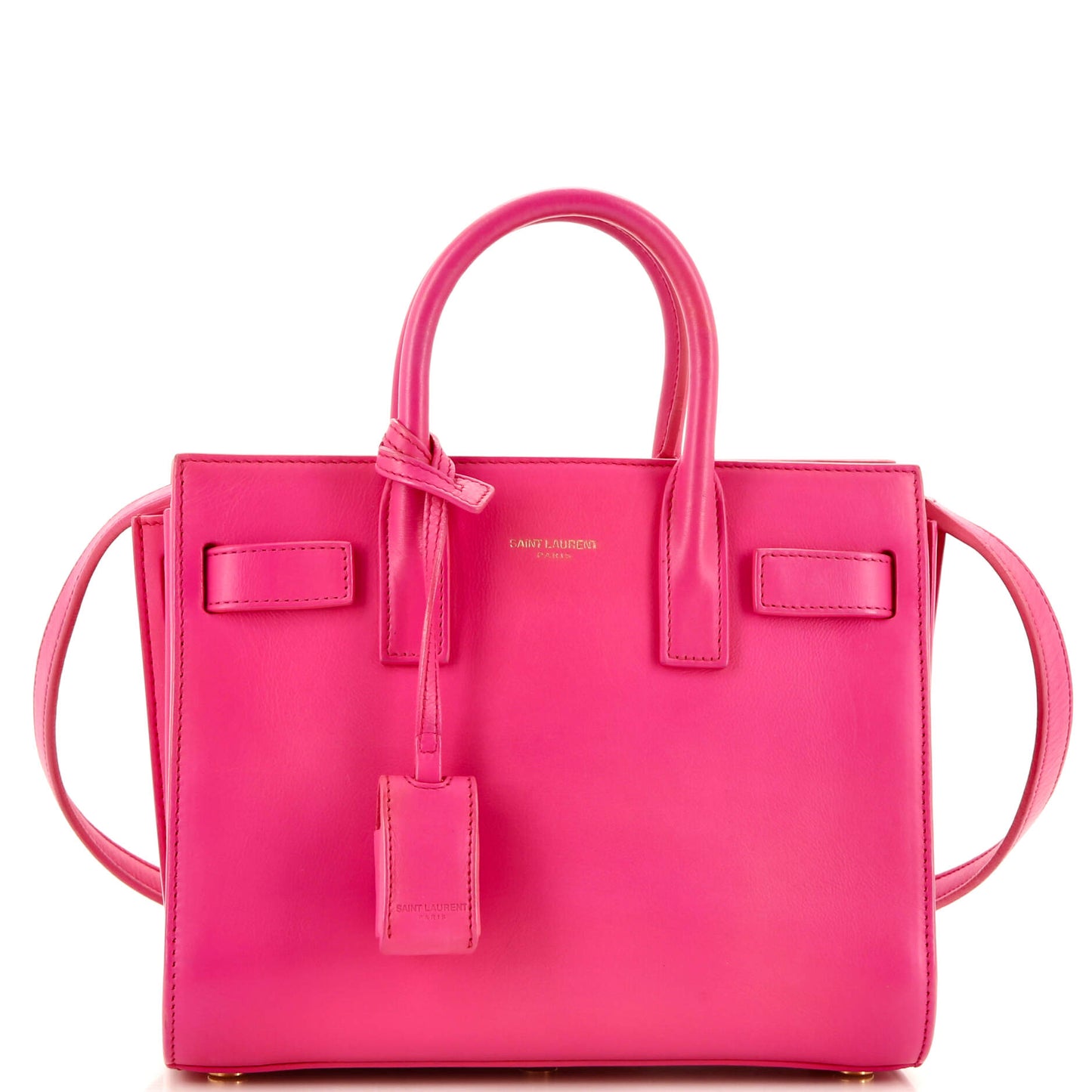 Luxury Saint Laurent Sac de Jour Bag Leather Nano