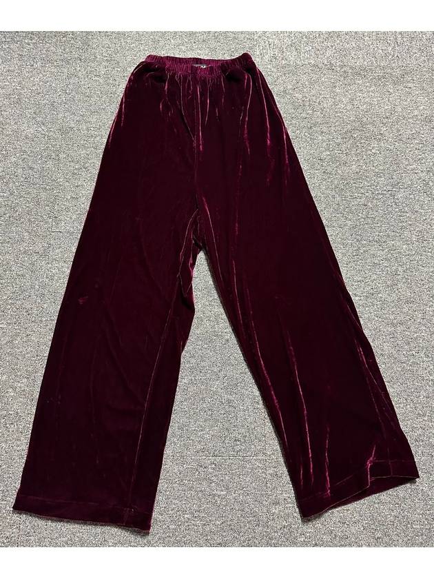 Luxury Balenciaga Lenciaga velor pants 26 29