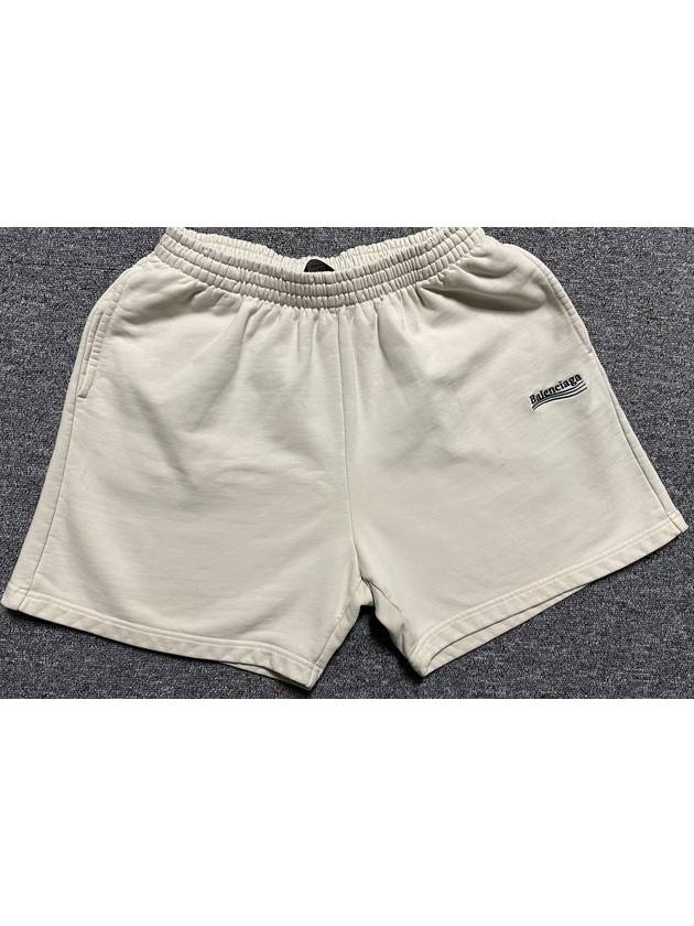 Luxury Balenciaga wave logo shorts 28