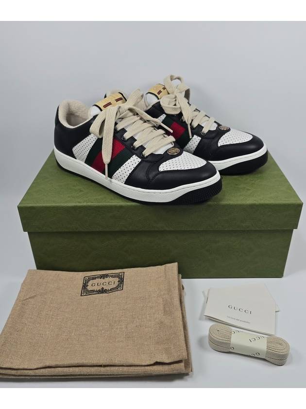 Luxury Gucci Trending 2025 Screener leather sneakers 240