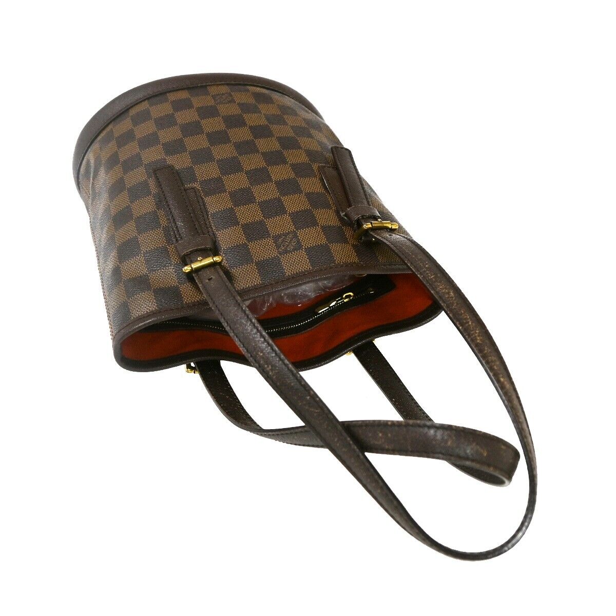 Louis Vuitton Bucket  Canvas Shoulder Bag ()