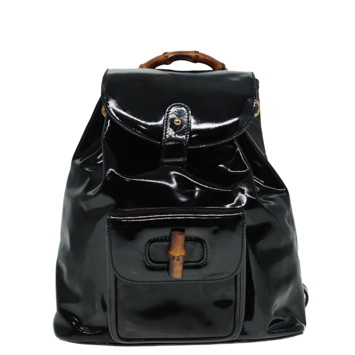 Luxury Gucci Trending 2025 Bamboo  Leather Backpack Bag