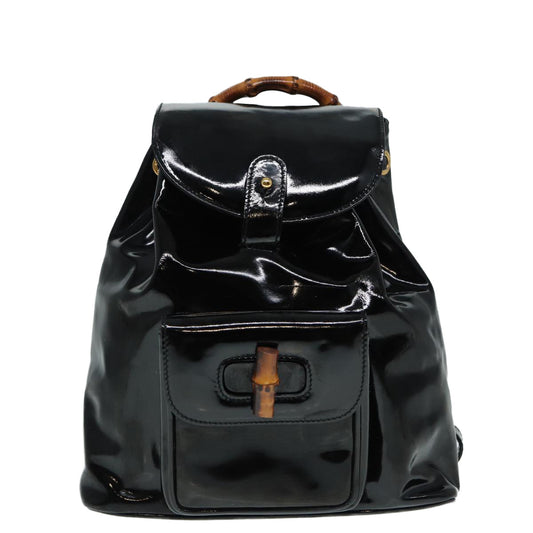 Luxury Gucci Trending 2025 Bamboo  Leather Backpack Bag