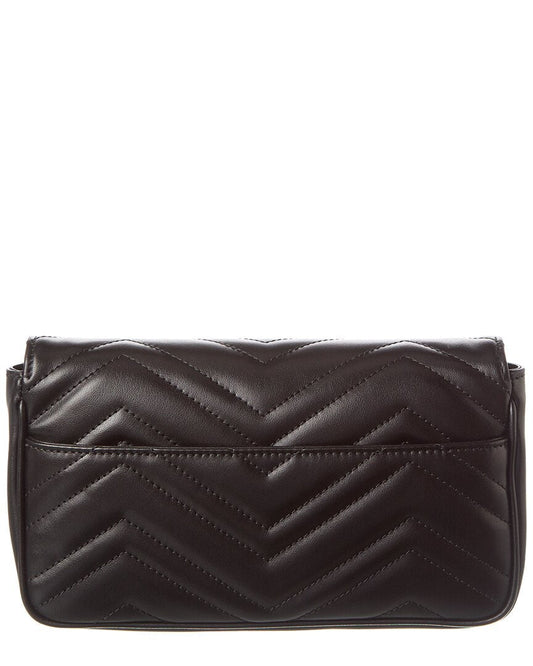 Luxury Gucci Trending 2025 GG Marmont Mini Leather Shoulder Bag