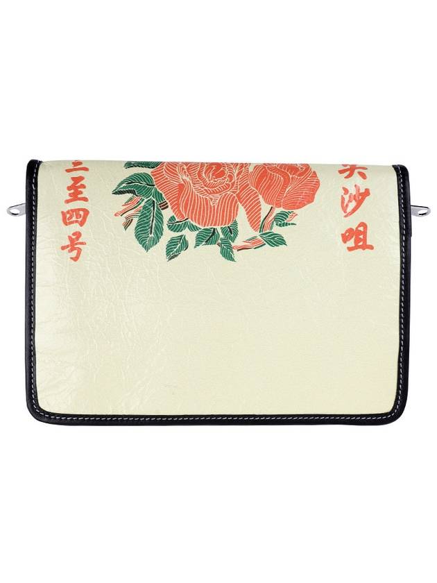 Luxury Balenciaga Hong Kong Graphic Clutch Bag Beige