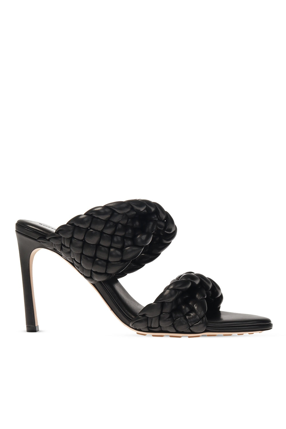 Luxury Bottega Veneta New Women's Shoes Intreccio Twist Weave In Black