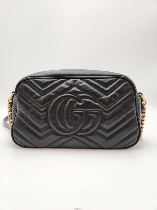 Luxury Gucci Trending 2025 Daol Beomeo Branch GG Marmont Matelasse Shoulder Bag 447632 Condition A