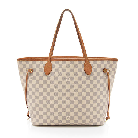 Louis Vuitton Damier Azur Neverfull MM Tote
