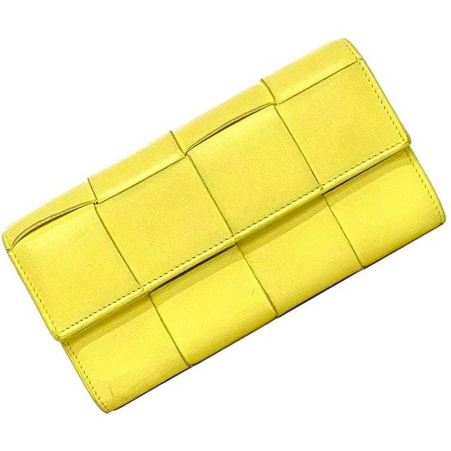 Luxury Bottega Veneta Leather Long Wallet (Bi-Fold) ()