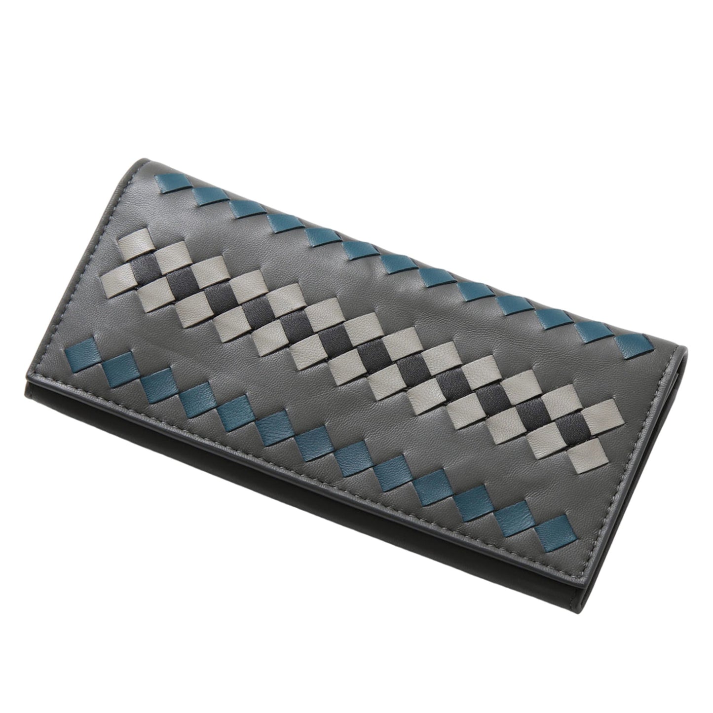 Luxury Bottega Veneta Bi-Fold Long Wallet