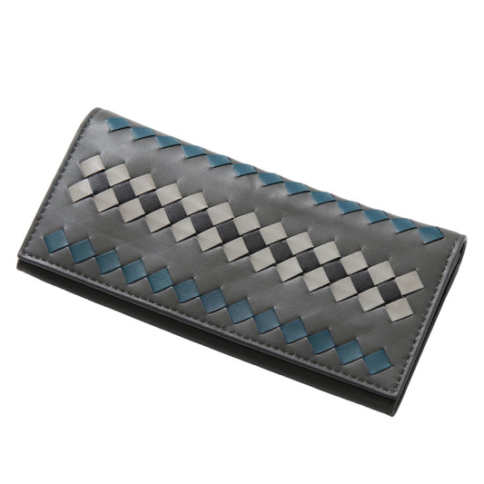 Luxury Bottega Veneta Bi-Fold Long Wallet