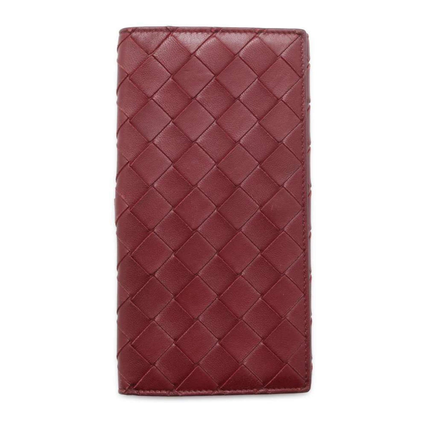 Luxury Bottega Veneta  Leather Long Bill Wallet (Bi-Fold) ()