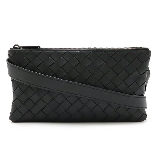 Luxury Bottega Veneta  Leather Pochette Shoulder Bag ()
