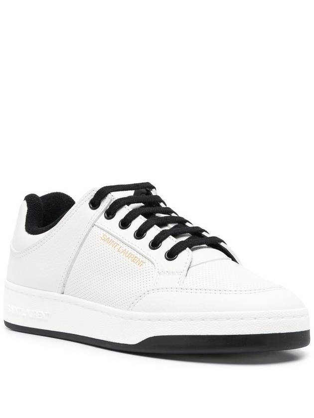 Luxury Saint Laurent SL 61 Low Top Sneakers White
