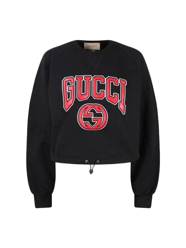 Luxury Gucci Trending 2025 Jersey Embroidery Sweatshirt Black