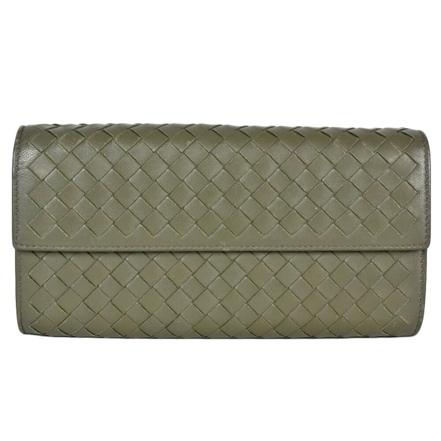 Luxury Bottega Veneta  Intrecciato Long Wallet (Bi-Fold) ()