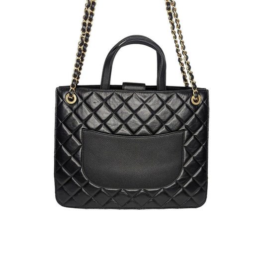 Luxury Chanel bag 2019 CC Turn Lock Shopper Tote
