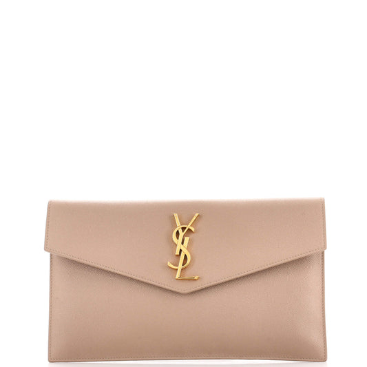 Luxury Saint Laurent Uptown Pouch Leather