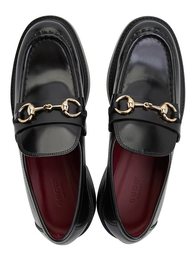 Luxury Gucci Trending 2025 Horsebit Leather Loafer Black