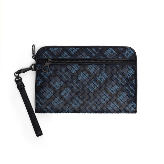 Luxury Bottega Veneta Intrecciato Polka Dot Document Case Wristlet
