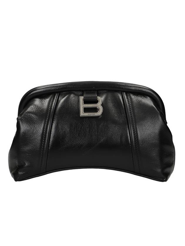 Luxury Balenciaga Editor XS Clutch Bag Black