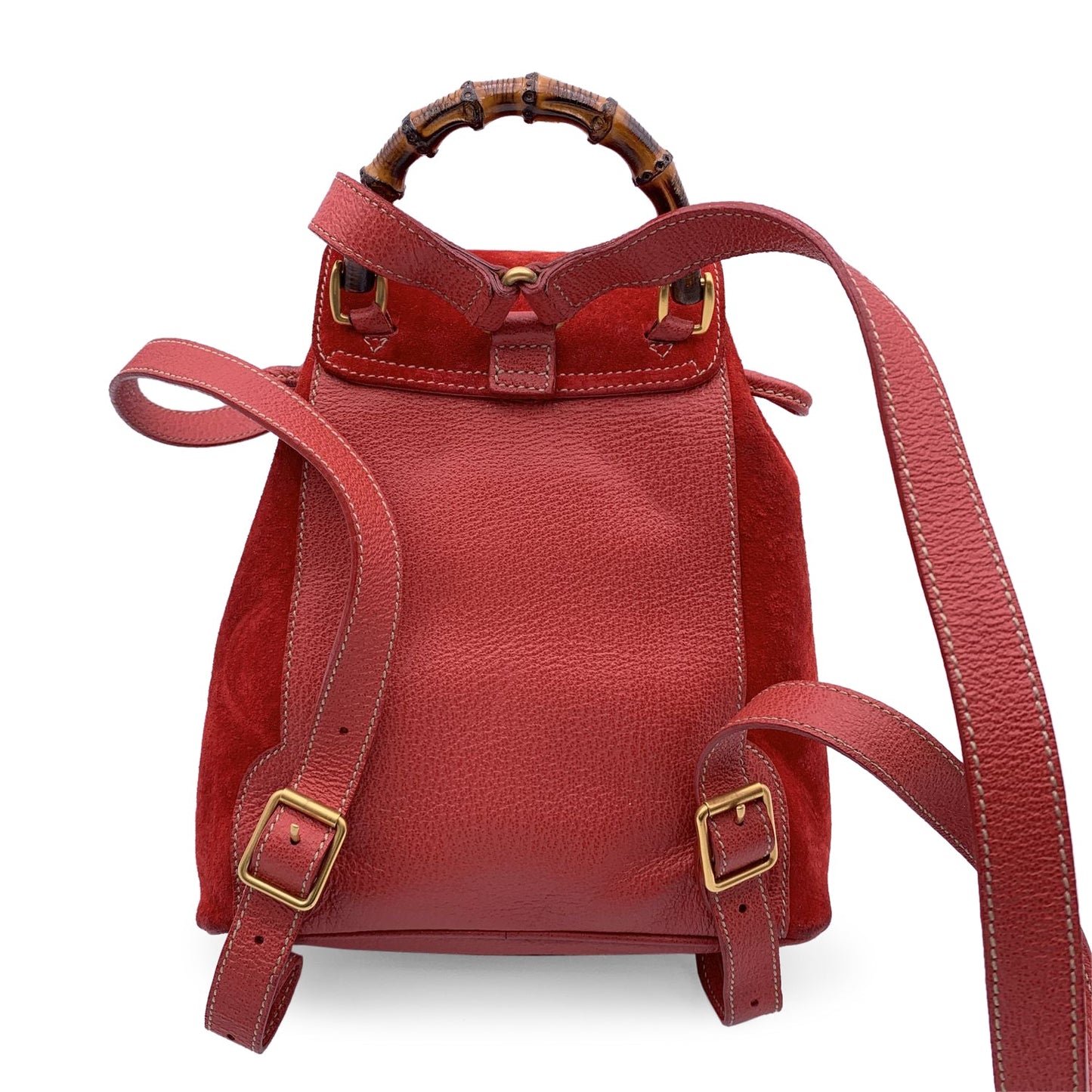 Luxury Gucci Trending 2025 Backpack Vintage Bamboo