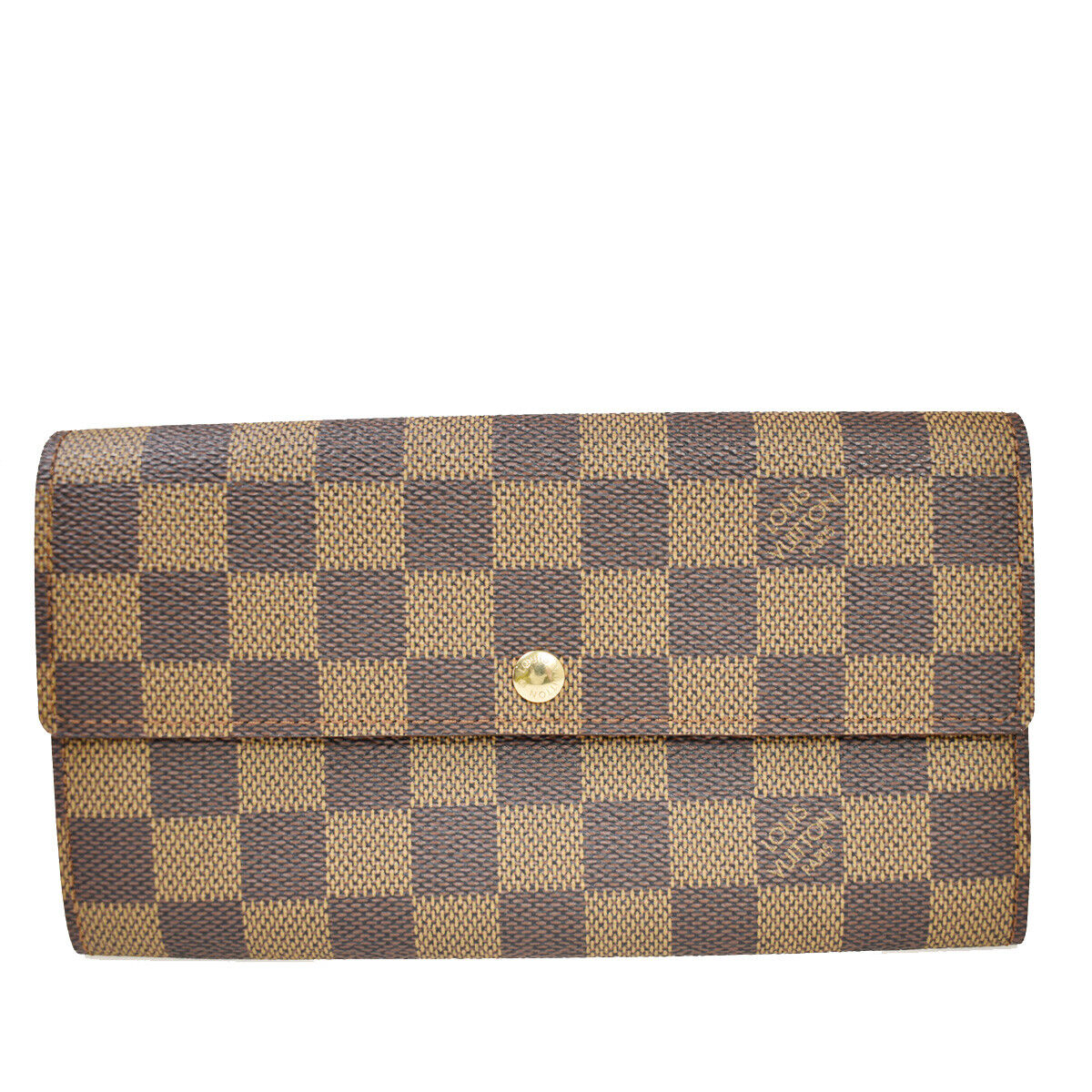 Louis Vuitton Porte Monnaie Cit  Canvas Wallet  ()