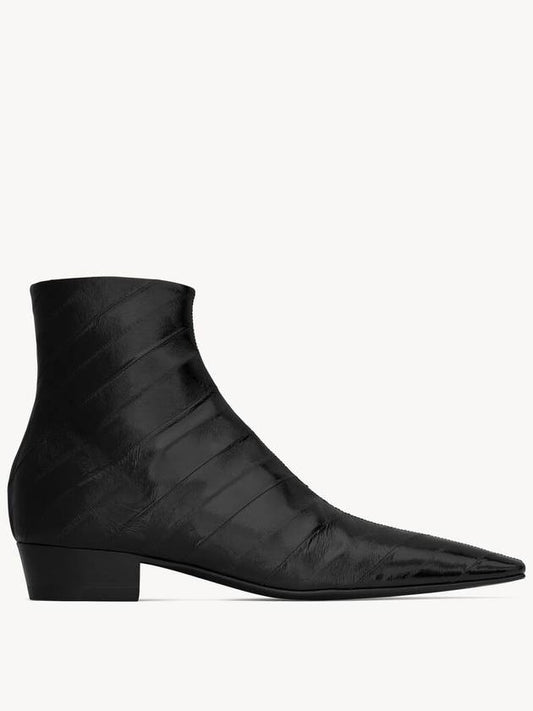 Luxury Saint Laurent Men s Paolo Boots Black 7997940WX001000