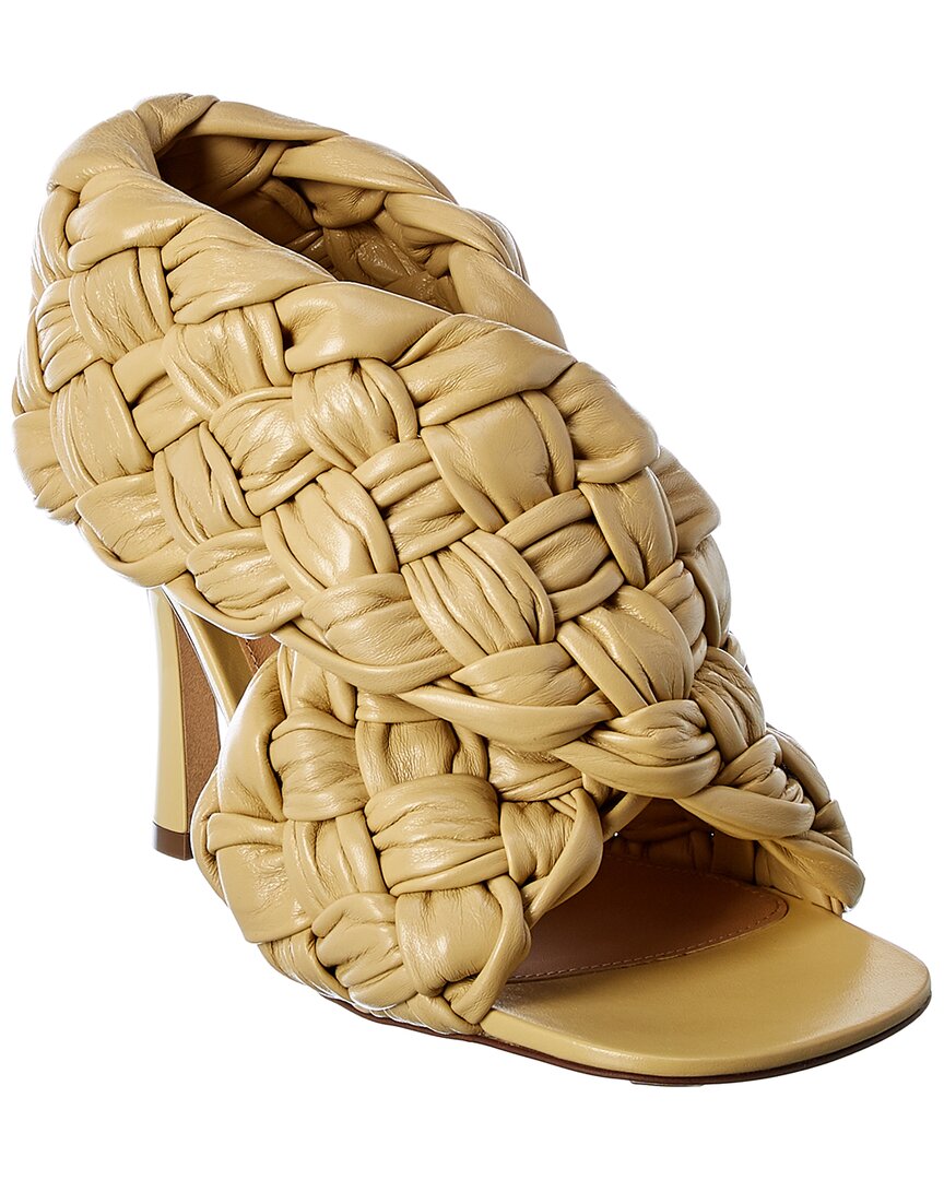 Luxury Bottega Veneta BV Board Leather Sandal