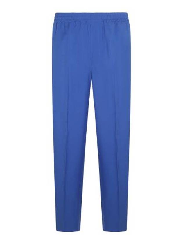 Luxury Gucci Trending 2025 Interlocking G Wool Mohair Track Pants Blue