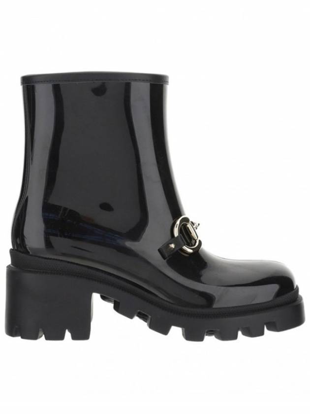 Luxury Gucci Trending 2025 Women's Horsebit Ankle Chelsea Boots Black